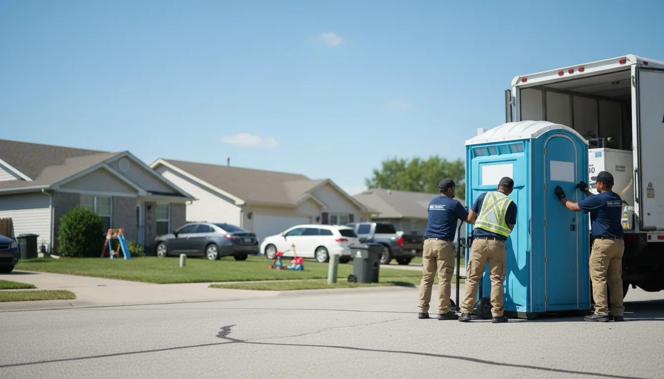 Standard Porta Potty Rentals in Rome, IL near me